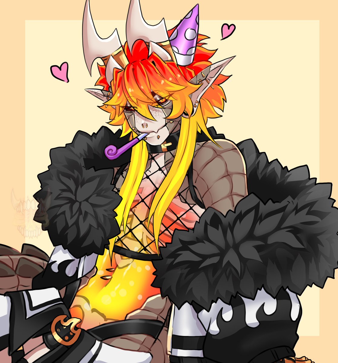 KurokoChomper's tweet photo. I'm a birthday croc today! 🧡🧡🧡 https://t.co/ZemNUwOjaD