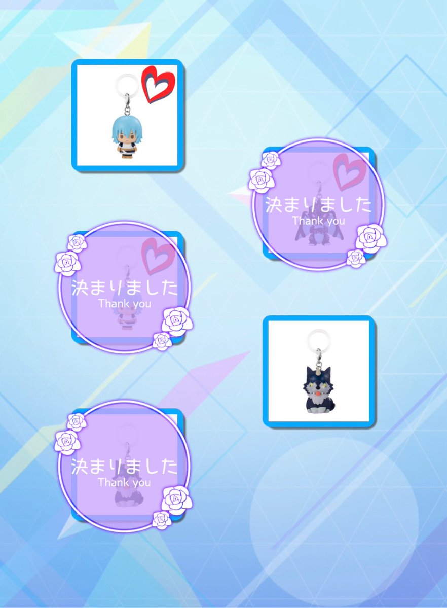 Ringo_____914's tweet photo. 《交換》
転スラ めじるしアクセサリー めじるし

譲→リムル（人型）、ランガ

求→リムル（スライム）、ヴェルドラ

✧︎郵送のみ📮
✧︎初回ﾘﾄﾘﾝ必須
✧︎コメントお気軽にお声かけください。 https://t.co/a6gc37Ingt