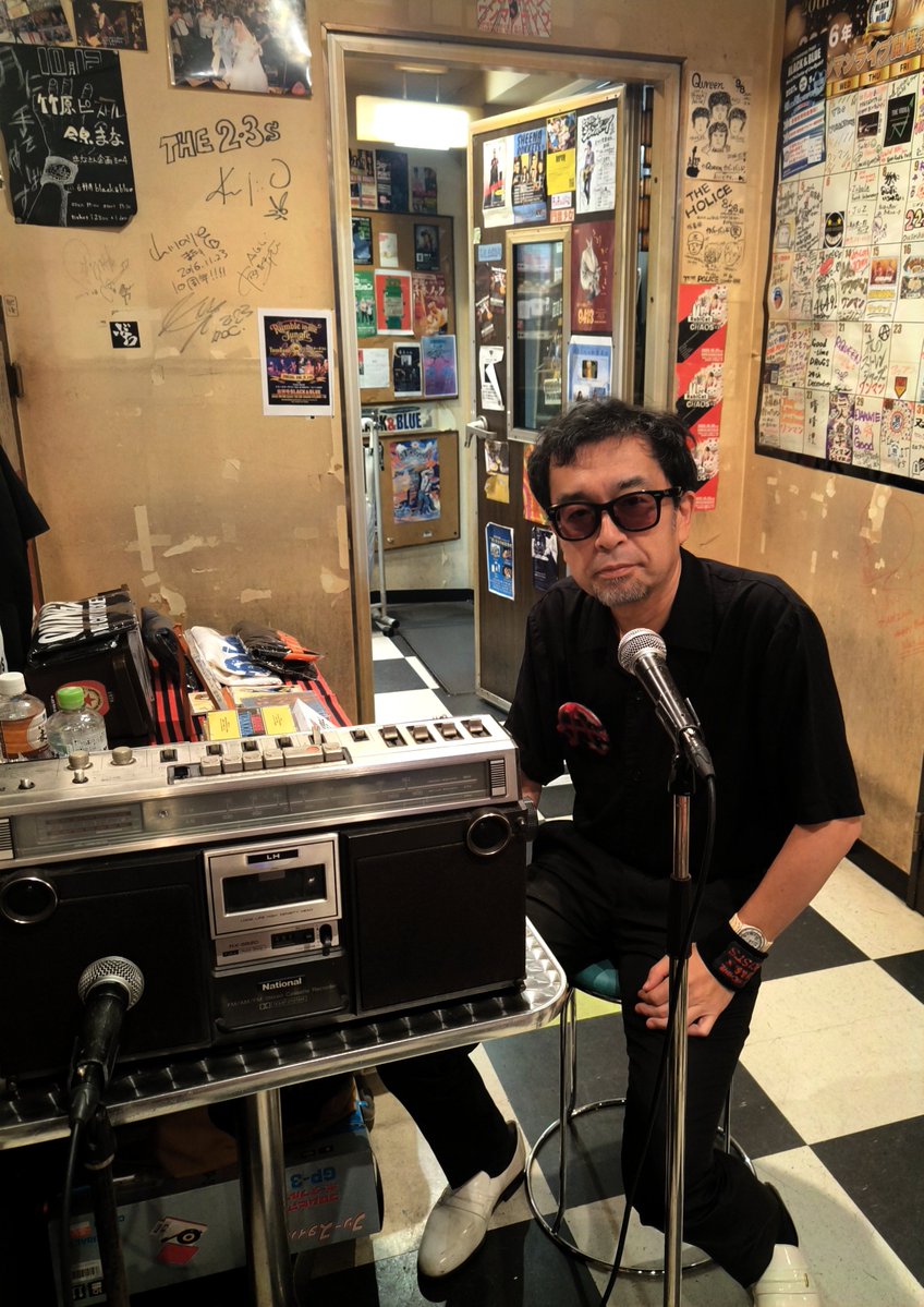 K2iwai's tweet photo. #夜のストレンジャーズ OneMan
@吉祥寺Black&amp;Blue 2026/9.25
今夜はこれに来た~‼️
三浦さんのアナログDJ始まってるよ~🎧今夜はサム・クック特集🎶楽しみ~✨🎙️✨ https://t.co/zdSZgCXEx7
