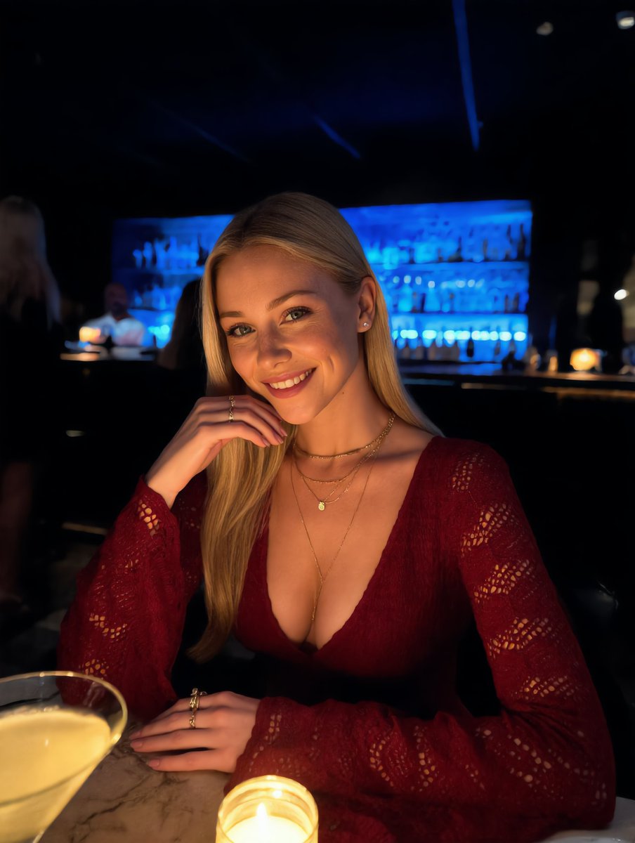 EmiliaJade95's tweet photo. Good drinks, great vibes, and the perfect lighting.

Sometimes you just need an excuse to get dressed up and enjoy the night. 

Who’s joining me for the next cocktail? 🖤

Drop your favorite weekend drink in the comments below! 👇🍹

#NightOut #DateNight #GlamLook #CocktailTime https://t.co/rPJU0AO7LX