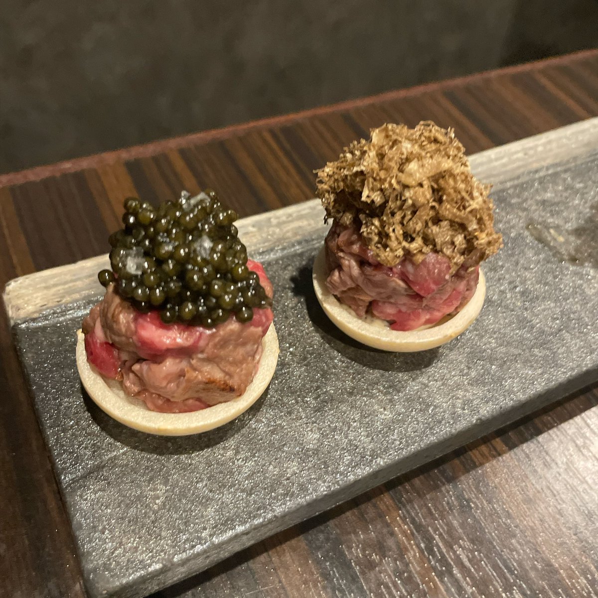 natsucali's tweet photo. ？？？「大変長らくお待たせしました。本日の焼肉です。」 https://t.co/8Bpa0fC9ks