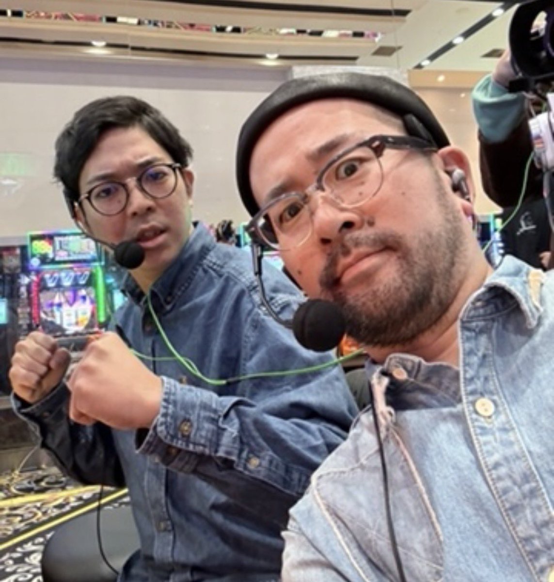 yaru_wo's tweet photo. 明日は珍しくナカキンと🎥です☝️
以前公開された全員集合の続きというか決着をつけるべく #メガガーデン所沢スロット館 さんへ。
やってやるしかないから初っ端から全力でいくぞ！！ゆうすけ！

PR https://t.co/KYBQTPLSD3