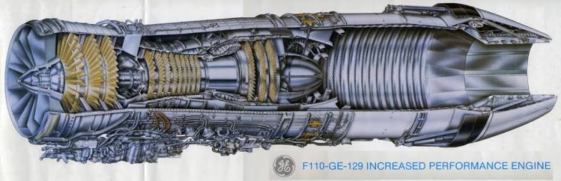 Mk20002000B's tweet photo. جنگنده F-16C Block 50 از موتور F110-GE-129 بهره می‌بره https://t.co/FKQRbPvNEr