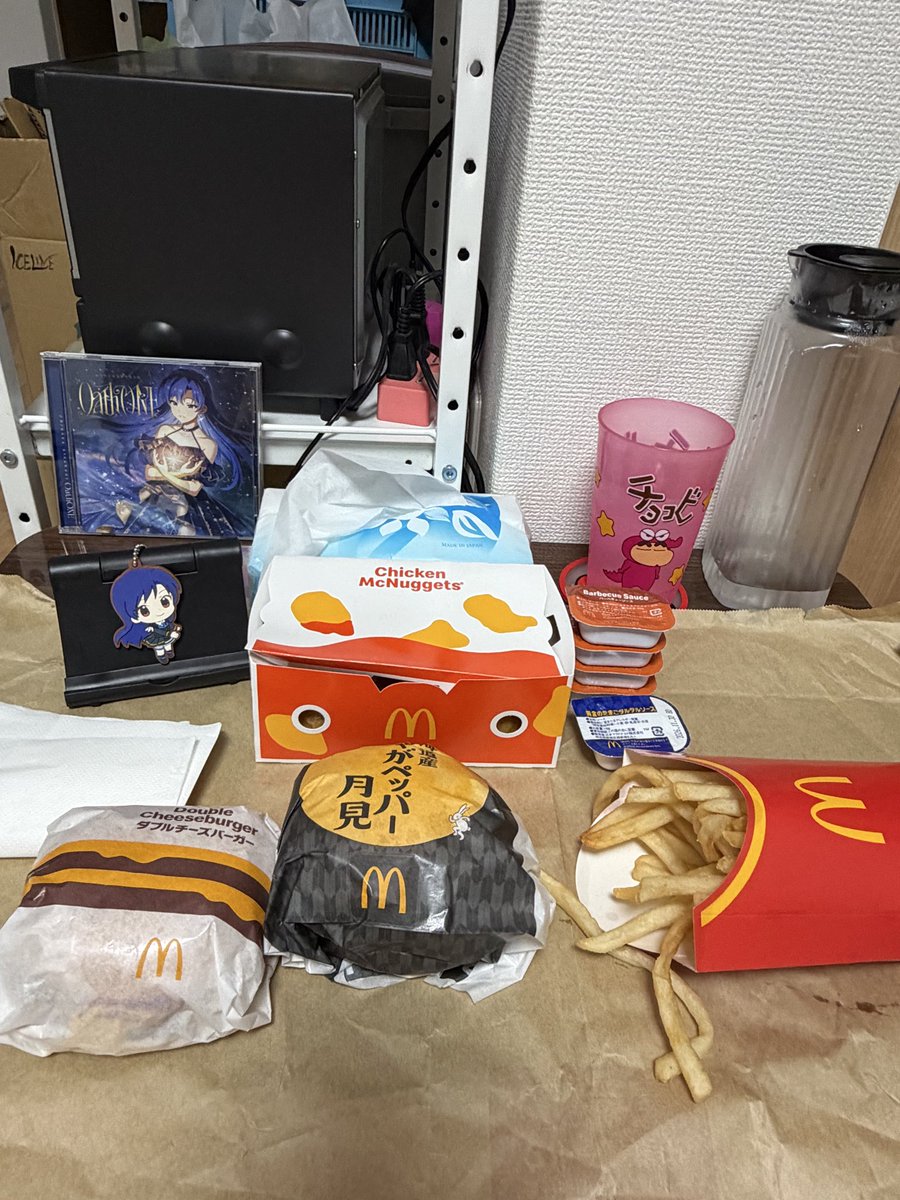 SyngUpracing_26's tweet photo. マクドナルドさん、食べ美さん
素敵なコラボありがとう😭
新作のじゃがペッパー月見美味かった https://t.co/GHLn53hwQS
