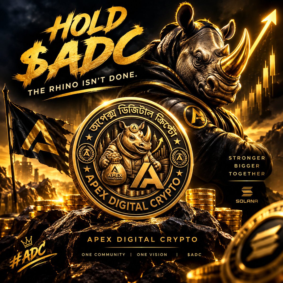 AssamDonation's tweet photo. Buying Link : https://t.co/N0qTujkpIb

CA : https://t.co/zbmqMACwgR

THE RHINO ISN'T DONE YET🔥
#solana #pumpfun #memecoin https://t.co/TuiPqJ4icb