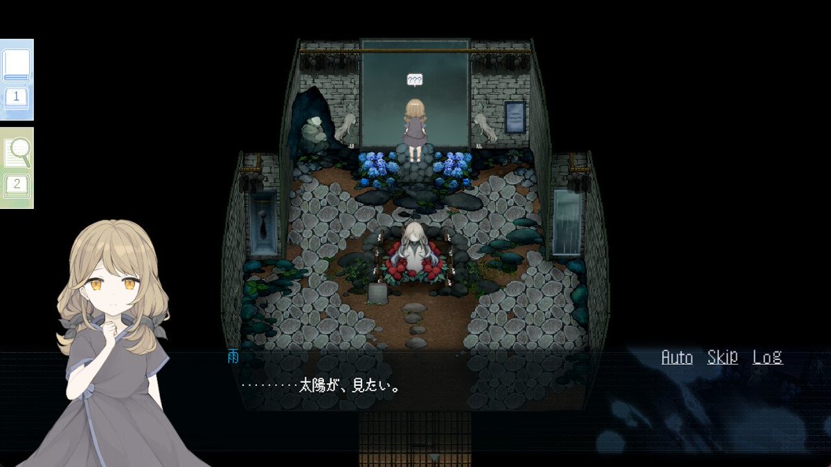 denfaminicogame's tweet photo. 高評価フリーゲームのリメイク『無慈悲な笑顔Re』Steamストアページが公開。神様と少女達の悲劇が描かれたシリアスなストーリー
https://t.co/GeIYAJviXk

お話ごとに異なる神と関わるなか、隠された真実が少しずつ見えてくる。一部の選択肢は取り返しのつかないマルチエンディング https://t.co/Tr4NKANrzM