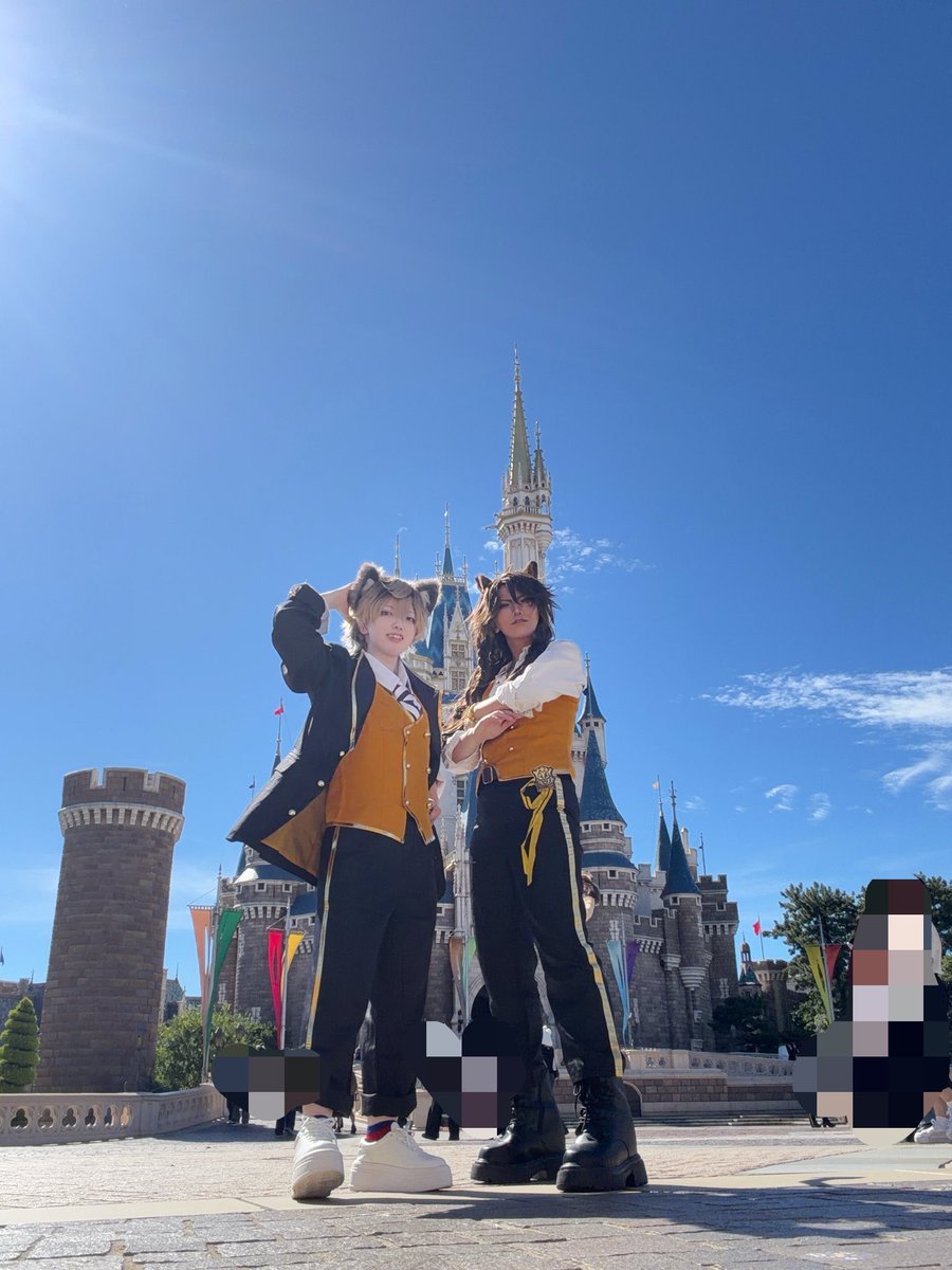 sasami__8863's tweet photo. ☀️🦁🍩⚠︎︎手袋❌
 #Dﾊﾛ仮装2026 
 #Dﾊﾛ仮装 https://t.co/pGdlZOuMDA