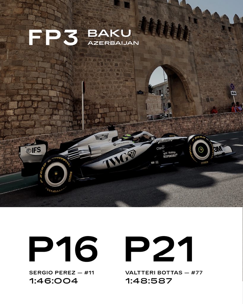 Cadillac_F1's tweet photo. Quali awaits ⏳ https://t.co/8bLGURO837