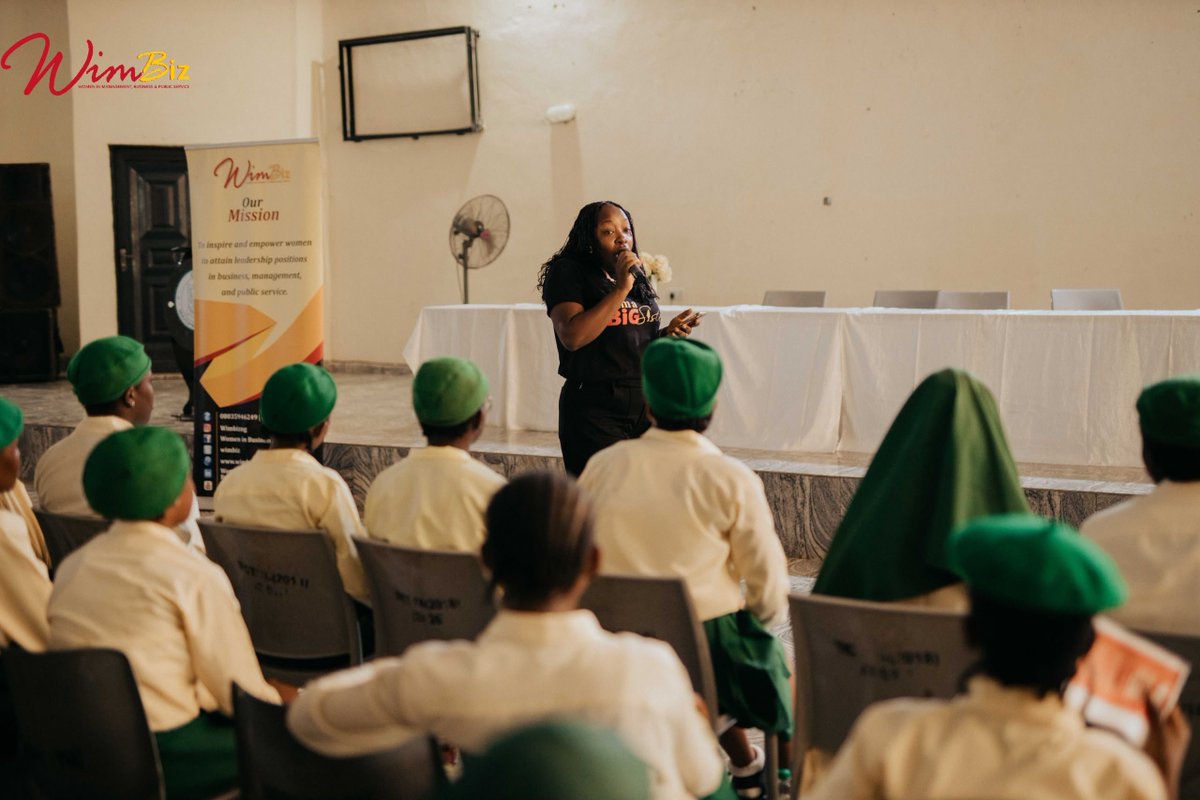 Wimbiz's tweet photo. Here’s a look at some of the highlights from the day!

#WIMBIZ #BigSisterProgram #BSPAbuja #GirlsEmpowerment #SponsorAGirl https://t.co/SZlLJityYq