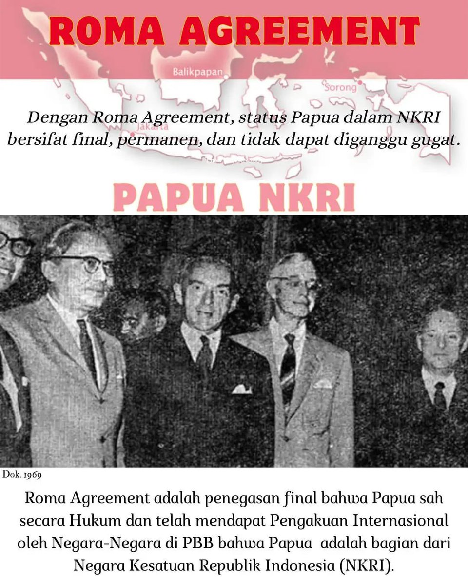 necttart's tweet photo. Kalau menemukan klaim tentang sejarah Papua, coba cek sumber primernya juga. Perjanjian 1962 dan berbagai dokumen PBB bisa membantu melihat kronologi berdasarkan catatan resmi, bukan sekadar narasi yang beredar. #SejarahPapua #PapuaIndonesia Papua Sah Dalam NKRI https://t.co/vwKVXjHMMy