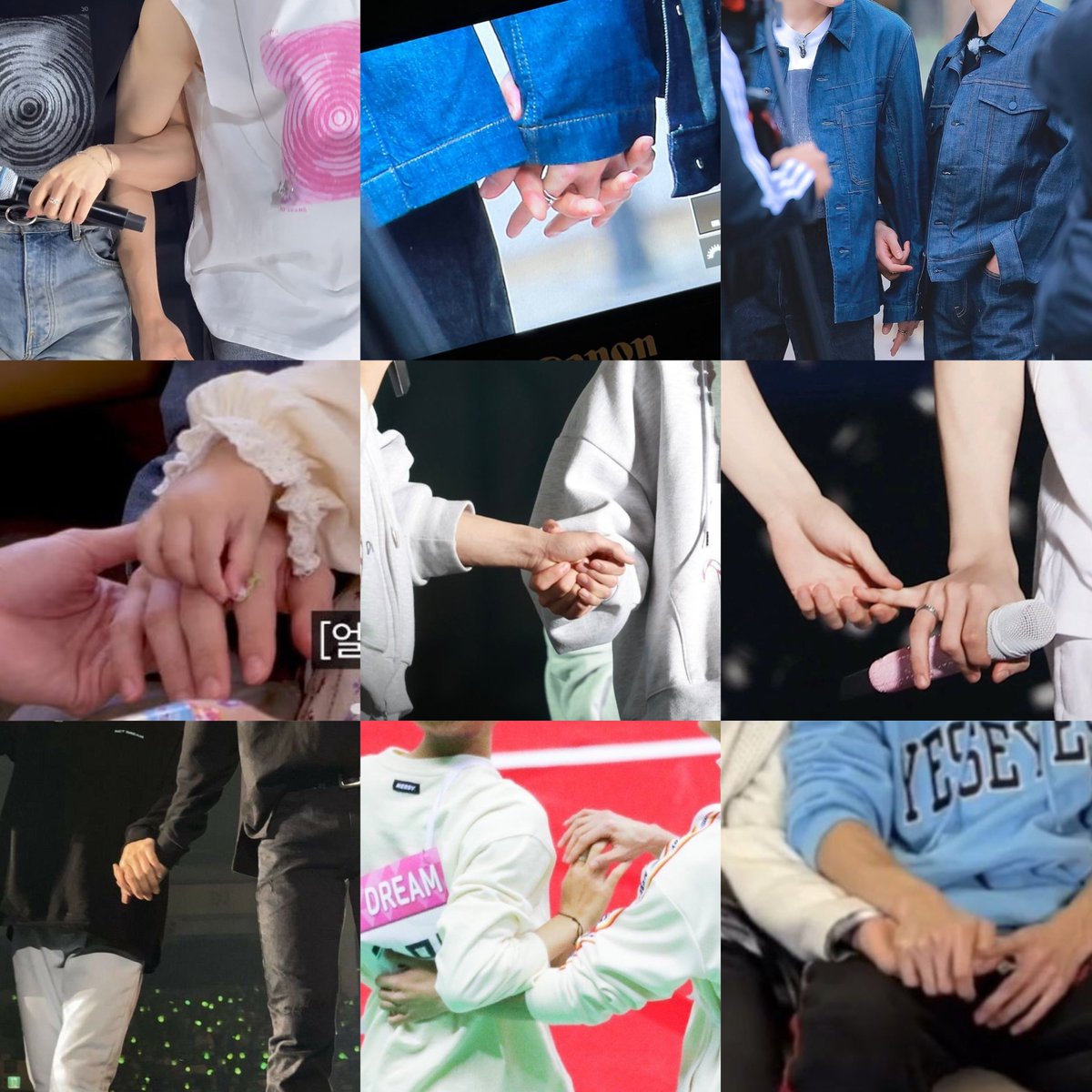 miwlktee's tweet photo. oh i really love nomin holding hands 🤞🏻 https://t.co/boX9VgWIRw
