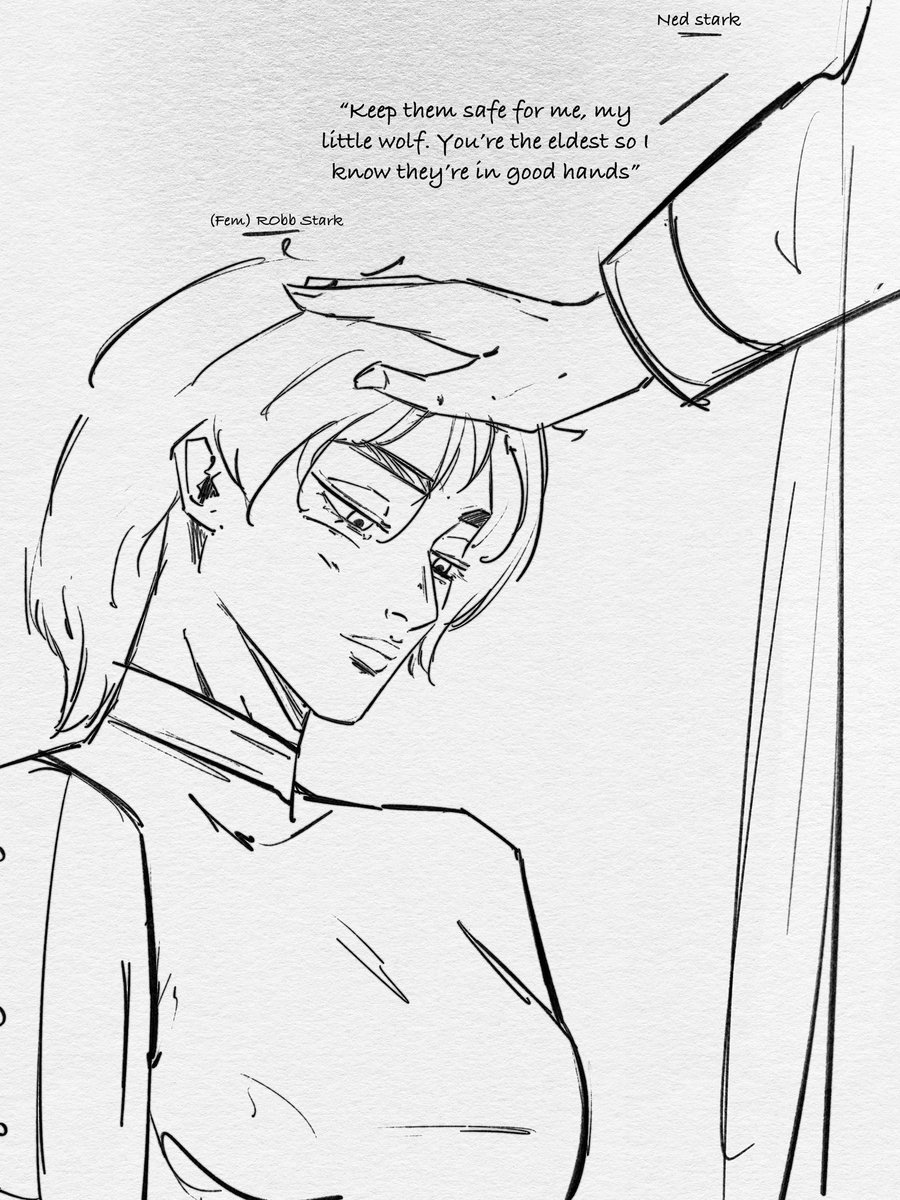 Rainboria's tweet photo. Fem Robb Start Art :) #digitalart #asoiaf #gameofthrones #nedstark #asiafart https://t.co/PmSFRgXAyu