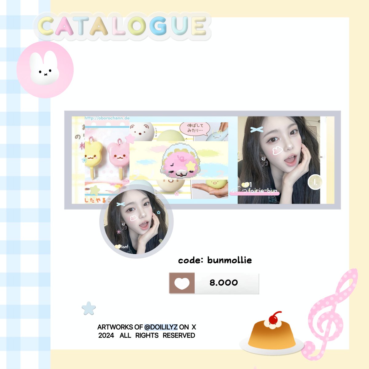 doililyz's tweet photo. kindly help repost, makaci banyak yaa! ♥︎

BOING BOING 🐰🌀 < bunmollie > has arrived!! ayo kenalan dulu sama anak mungil ini, yuk sambut debut kecilnya dan bantu ramaikan ospeknya hehe :33

t. #zonauang (layout model ufs) https://t.co/ri4Gmu9VI4