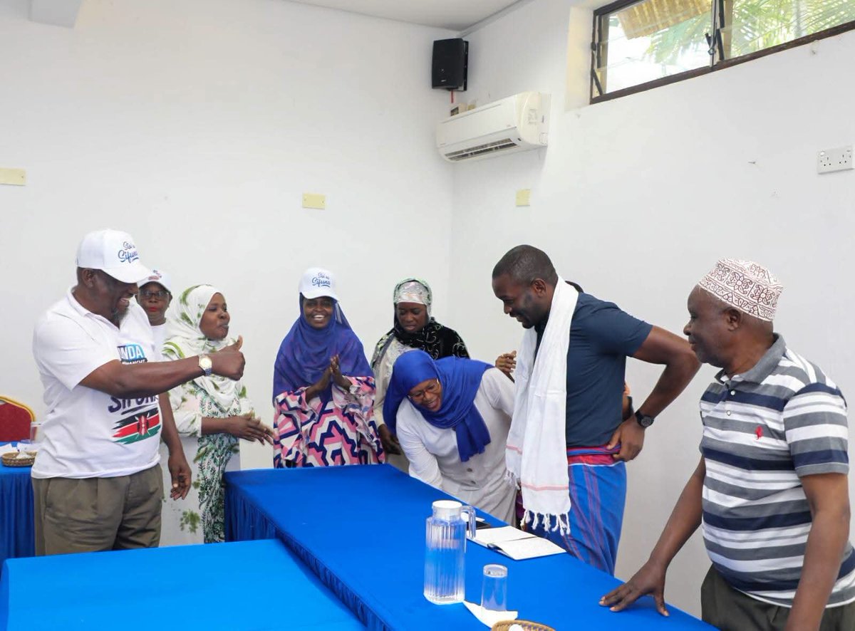 abbiezuena's tweet photo. Engagement with our Coast team today as H.E Edwin Watenya Sifuna further lays our foundation ahead of his party launch 8 days from now. 

#Sifuna https://t.co/NYjf9JmZZS