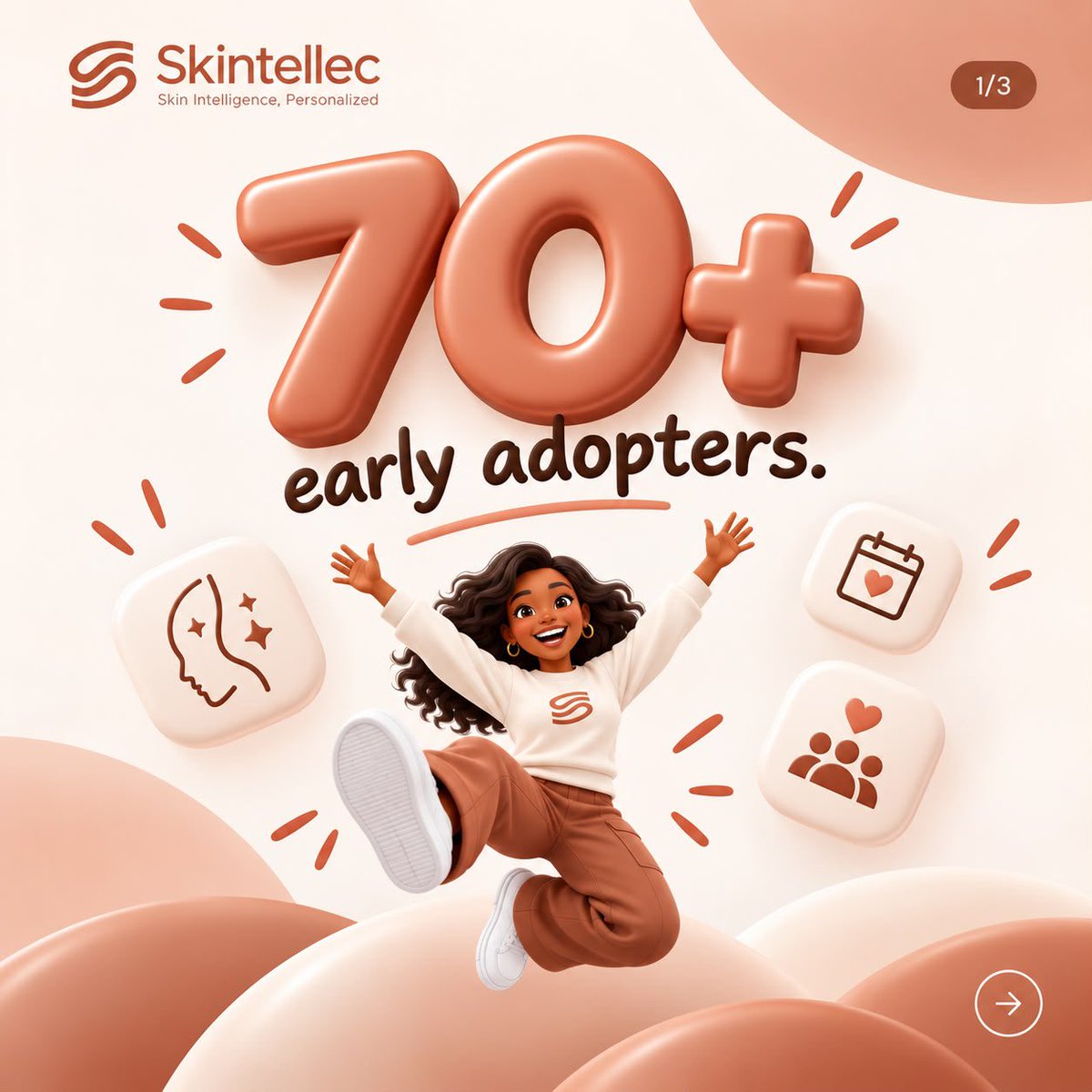 onyiidera's tweet photo. Good news 🎉🎉

70+ early adopters
209 ingredient scans
220 skin analyses
Oily skin leads our users at 29% 👀

the data is just getting started → https://t.co/7hJAAZN5h6

📊🧴✨ https://t.co/OdJgyEuFAv