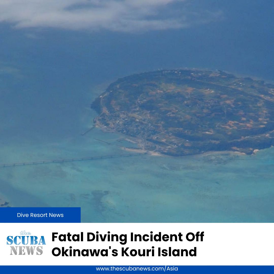 TheScubaNewsAS's tweet photo. A 37-year-old diver from Aichi Prefecture has died following an incident off Kouri Island, Okinawa.

The emergency occurred during her second dive at a wreck site. The Nago Coast Guard is investigating the cause. 

🤿 👉  https://t.co/Sl8kxlaYDx https://t.co/eRFhmFOfzD