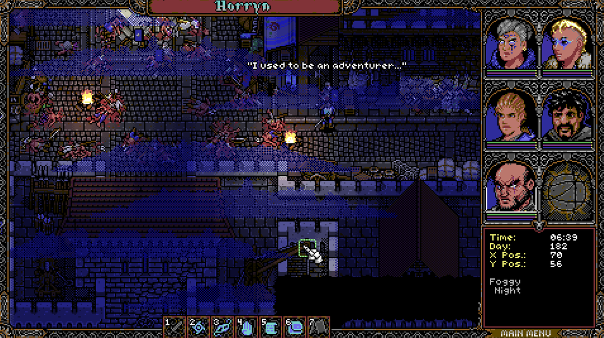 TheSpawnOfBhaal's tweet photo. ממליץ על @SkaldRpg, אינדי אפוף אימה קוסמית ממפתח סולו נורבגי מוכשר.

ההשראה הברורה - משחקית ובעיקר אסתטית - היא משחקי תפקידים מעידן ה-C64, כמו האולטימות המוקדמות ומשחקי הגולדבוקס. אלא שהוא נגיש, קליל (ממליץ לשחק על הארד) וגם נסגר ב-20-30 שעות.

הוא לא מושלם, אבל נהניתי. כן יירבו. https://t.co/7rw69c4LAf