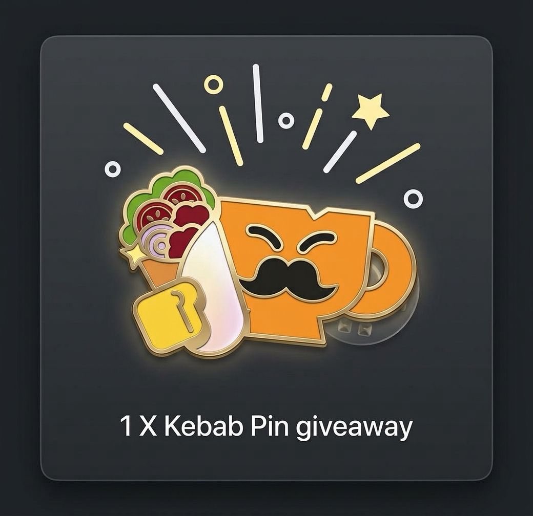 SteezBS's tweet photo. Exclusive kebab Pin GIVEAWAY 🎁 
1X kebab pin 💠
.
Rules:
1. Like👍 and Retweet 🔁
2. Tag 2 friends in Comments 💬
3. Follow @SteezBS  and @StarrVoidBS tarrvoidbs 

Giveaway ends in 2 days🏆
MORE GIVEAWAYS COMING SOON 🤝
#brawlstars #exclusivepin #exclusivebrawlstars https://t.co/P51ivBTAfg