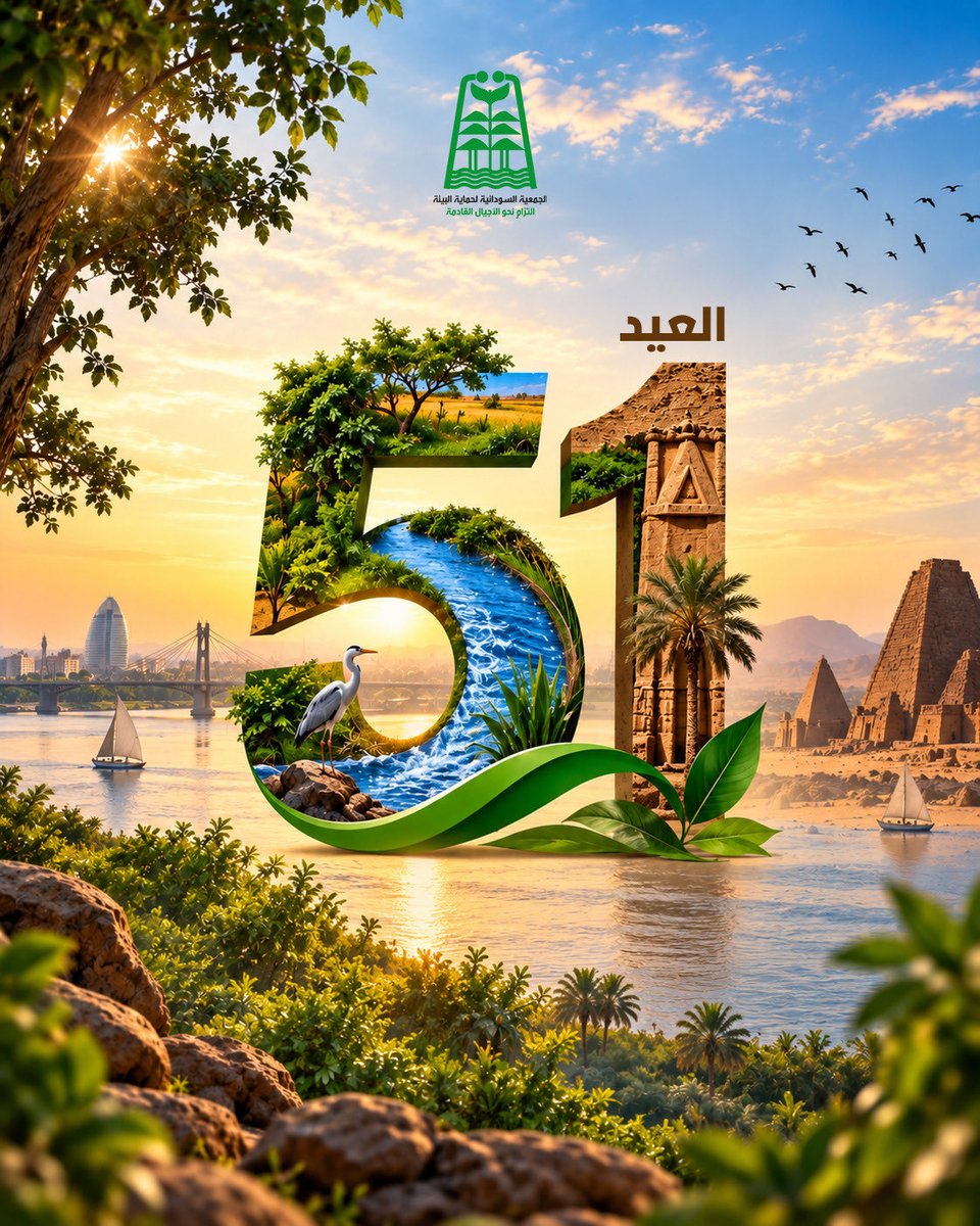 SECS_SD's tweet photo. ٥١ خطوة ثابتة نحو التعافي البيئي  🪴💡
لم تكن ٥١ خطوة سهلة، لكنها كانت برهاناً صادقاً على أن الإصرار حين يلتقي بالتفاني، يصنع تعافياً بيئياً حقيقياً.
منذ التأسيس وحتى اليوم، كانت المشاركة الشعبية والقاعدية هي النبض الحقيقي والأساس الصلب الذي قامت عليه كل مبادرة وكل شجرة غُرست. https://t.co/t9grTigpUV