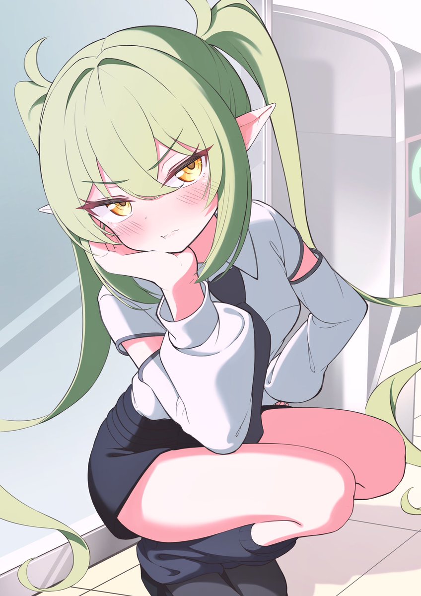 iromochi0324's tweet photo. ノゾミ wip https://t.co/mfSPqcNsJq