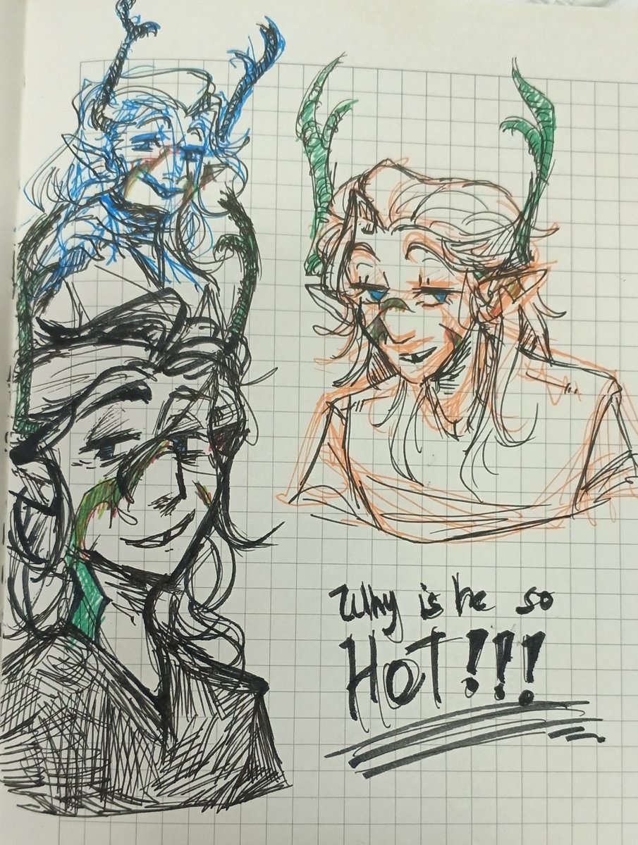 xipenyronth's tweet photo. On the topic of philip and his super hot and slutty drooping eyes... Ive come to the conclusion that its nothing genetic, its just that he decided to always make them half lidded because he does the exact same thing when he possessed hunter anyways https://t.co/8l2qPhotWs