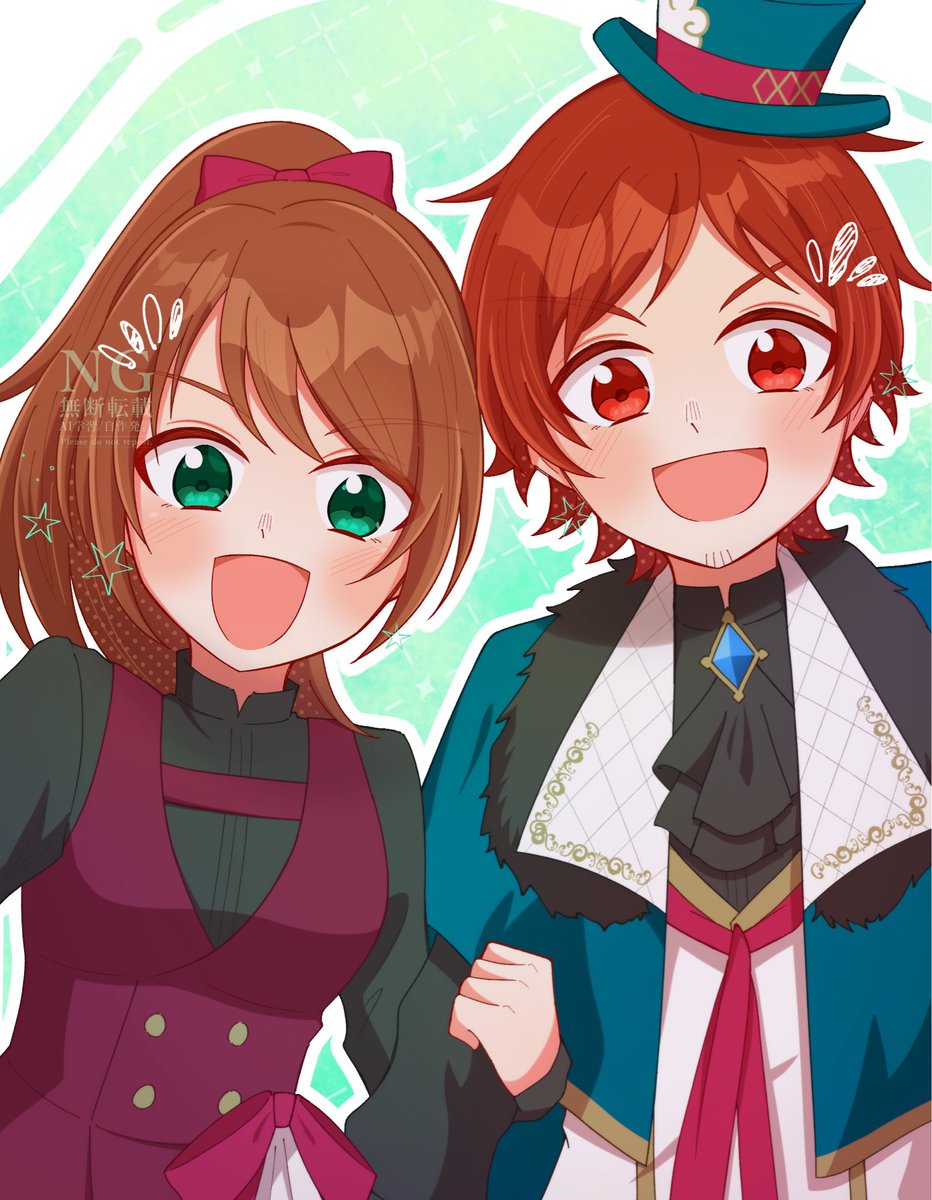 ECHO_howling07's tweet photo. オズ輝とドロシーのコンビ大好きだ〜〜〜〜！！！
めでたし　めでたし！💚✨ https://t.co/Wl1KXcAYyV
