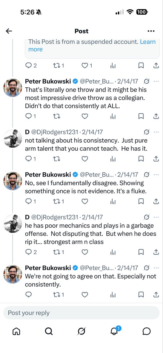 DjRodgers1231's tweet photo. @lorenzosorice He’s truly an idiot. He’s always wrong and arrogant. When Mahomes was coming out he said his arm wasn’t special. LOL. He also doesn’t know basketball. He kept trying to argue Porzingis was clearly better than Jokic when they were wrong players. Both of these aged so well https://t.co/92VFvF3QFO