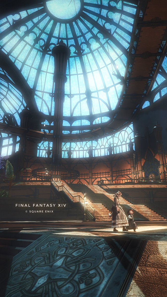 ksora_14ss's tweet photo. #FF14キャラ入り風景SSの会 
 『 クリスタリウムの夜 』 https://t.co/6UHnHUjVSR