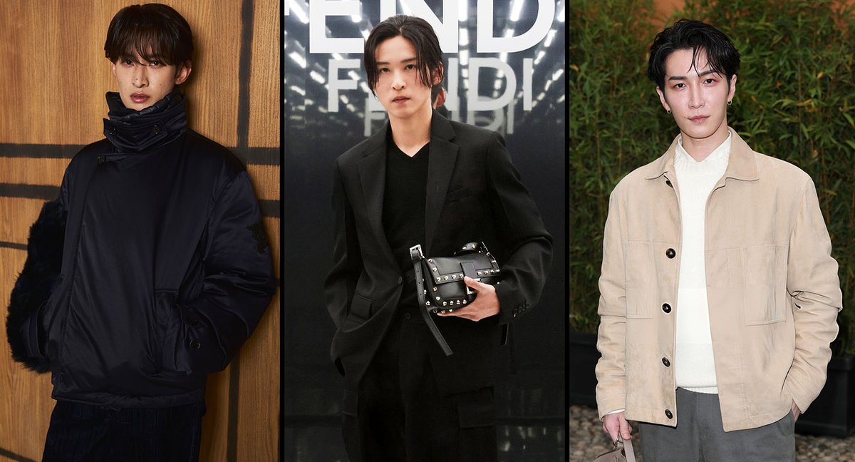 nomannersmag's tweet photo. Snow Man members Shota Watanabe, Ren Meguro and Koji Mukai offer a lesson on monochrome style and demure elegance across fashion capitals.
🔗 https://t.co/grhfSomLBO https://t.co/TDrUNDBsBq