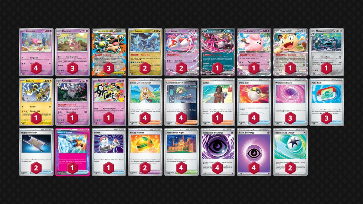 pokekameshi's tweet photo. 🏆⚡ Surge's TCG Vault Winner Takes All - 50 Codes

参加：126名

1位：オーロット
2位：フーディン
3位：ガブリアス
4位：ヤドキング

#PTCGLデッキ

🔽大会情報
https://t.co/TljftPPyo5

🔽PTCGLデッキインポート手順
https://t.co/1JpOxpxqfA

🔽PTCGLセットアップマニュアル
https://t.co/9jxRS8bzQ1