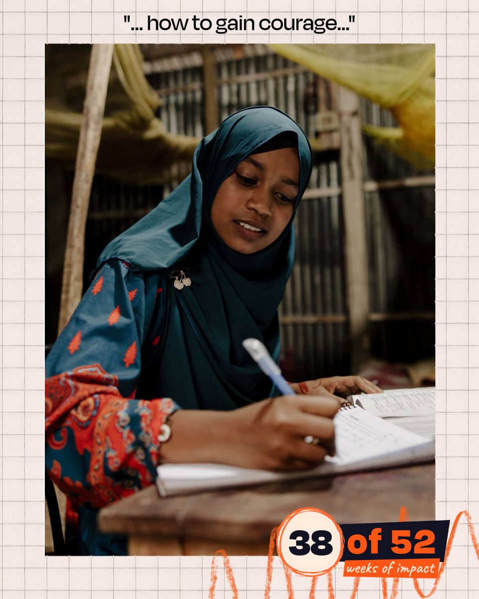 WorldVisionUK's tweet photo. “Previously, I lacked the confidence to speak in public. Now, I can lead from the front.” 💬  
Through a World Vision-supported programme, Misu, 17, learned her rights, resisted child marriage and now helps other girls find their voice. 🧡  
#52WeeksOfImpact #GirlsEmpowerment https://t.co/ZcXypbCnNA