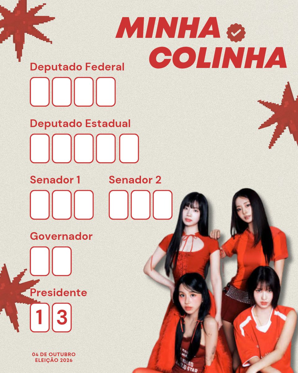 oncetwicebra's tweet photo. UNIDOS PELO BRASIL! 🇧🇷🍭

​Faltam menos de duas semanas para o dia da eleição! Montamos essa colinha para reforçar o nosso compromisso com o futuro do país e com o voto no 1️⃣3️⃣ para o presidente @LulaOficial.

​Exerça seu direito e faça parte dessa mudança. https://t.co/4Up2N05Zuv