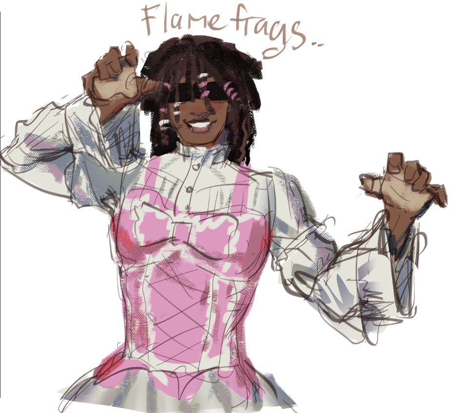 66CRUCIFIX's tweet photo. #flamefragsfanart https://t.co/SfJ7uUa8jK