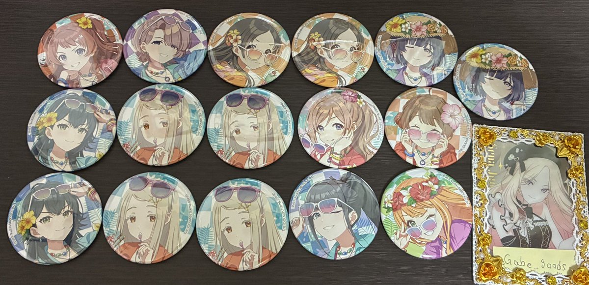 Gabe_goods's tweet photo. 【交換】学マス 学園アイドルマスター ハツボシストア サマートロピカルアイスパーラー 缶バッジ

譲)
画像の缶バッジ

求)
同種星南

輸送希望
検索からでも気軽にお声掛けください🌟 https://t.co/q4ap1JuOzi