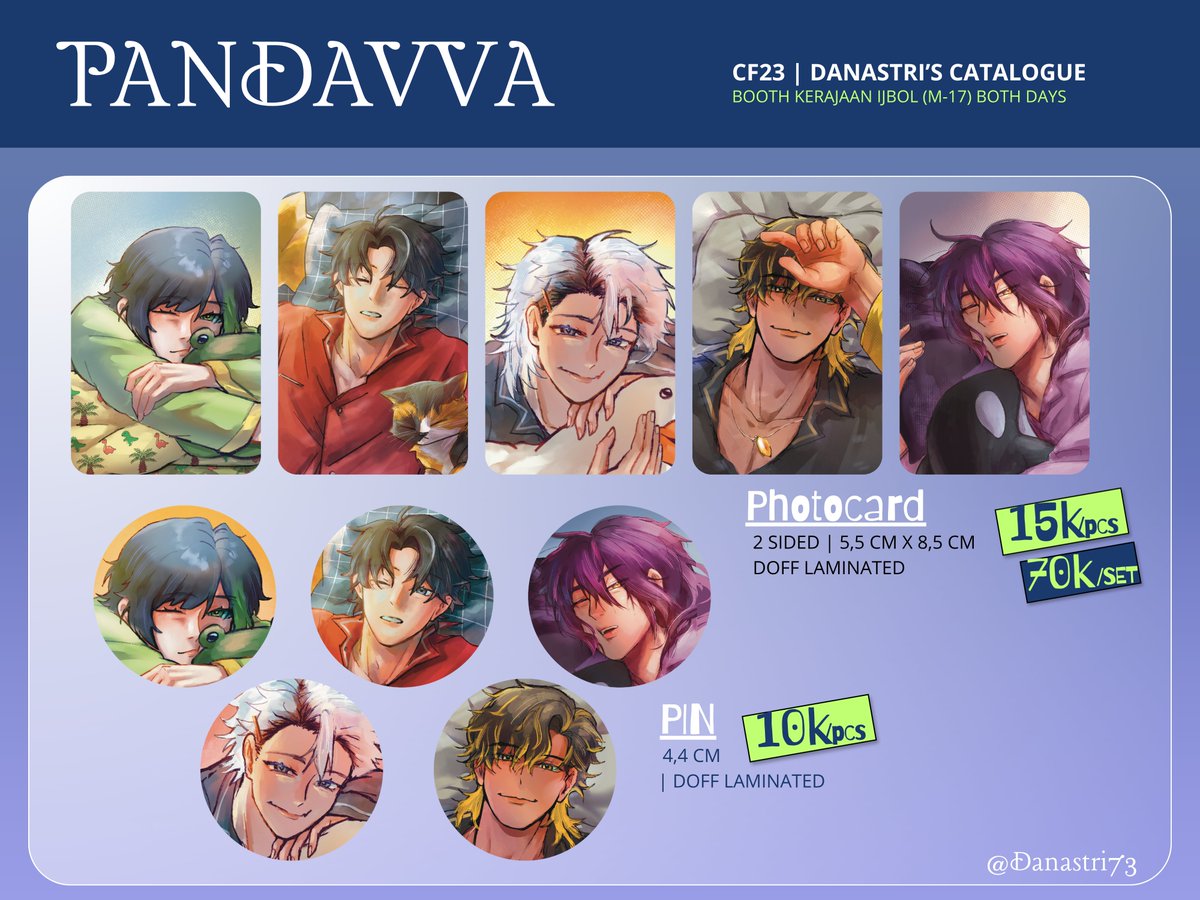 Danastri73's tweet photo. ❤️🔁 are very much appeeciated!!

 My Pre-Order catalogue for #cf23 is now open!(,; ⩌ ;,)
🗓️25-30 Sept 2026
Pick Up  Both days &amp; mail order
📌Booth Kerajaan IJBOL (M-17)

.✦ ݁˖Cortis, Pandavva, Bungo Stray dogs
🔗link below

#cf23catalogue #comifuro23 https://t.co/CHxDOtgSdX