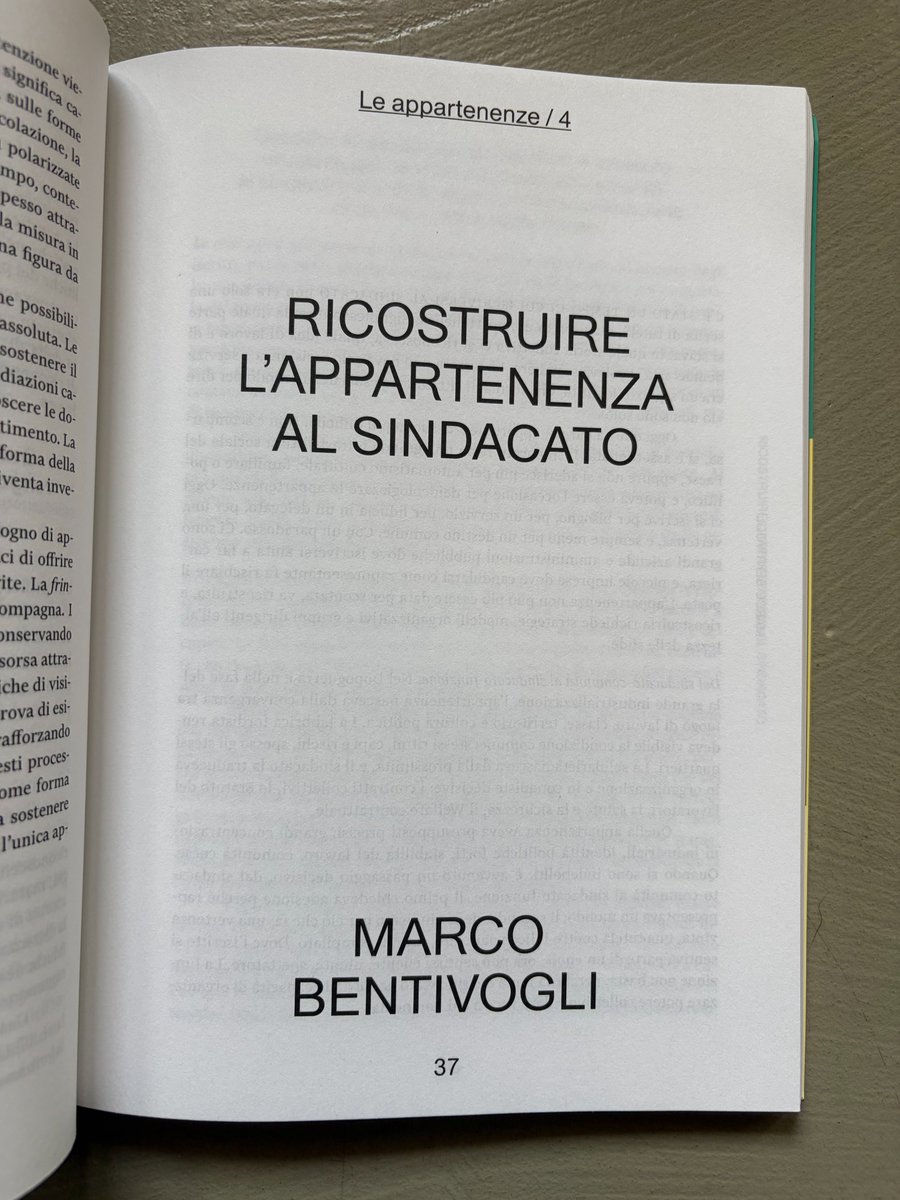 rivistailmulino's tweet photo. «Quando i sindacati si sono indeboliti, è avvenuto un passaggio decisivo dal sindacato-comunità al sindacato-funzione: dove l’iscritto si sentiva parte di un "noi", ora si sente cliente» @BentivogliMarco 
https://t.co/hgE4p9HISZ https://t.co/XeidLxVkWJ