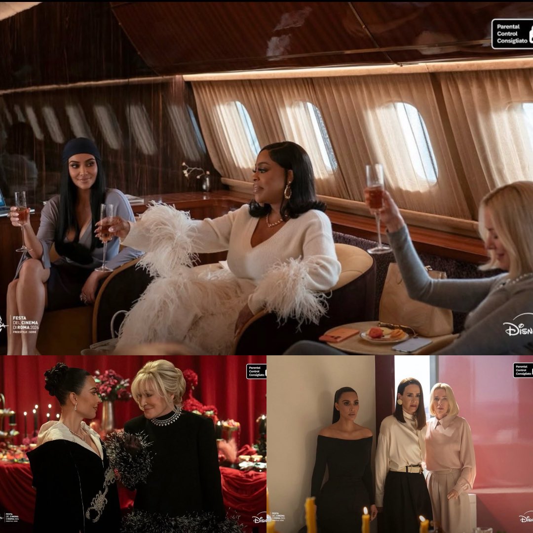 AllsFairNews's tweet photo. 🚨 Just In 🚨
According to Disney+ Italy, All’s Fair is set to premiere in Rome Italy during the Rome film festival 2026 taking place from Oct 13 to Oct 25, 2026. Kim Kardashain, Sarah Paulson, Teyana Taylor, Naomi Watts & Niecy Nash Betts are set to attend #AllsFair https://t.co/PWBPekE4rX
