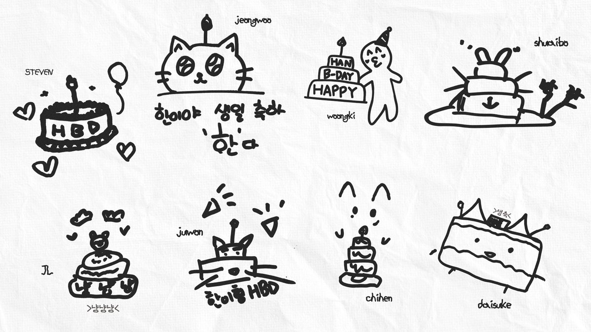 x2xIIO's tweet photo. #박한 생일케이크 모음 https://t.co/YGKR3wCu3r