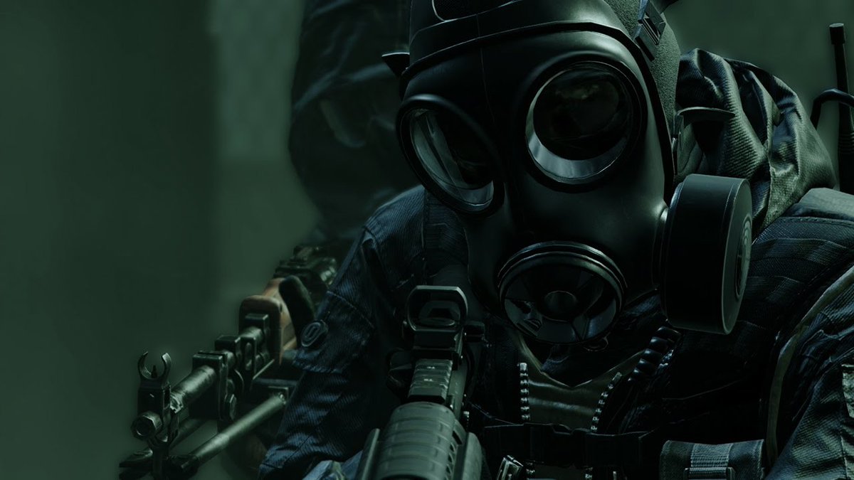 DamCou's tweet photo. Your ears ring from the flashbangs. Two terrorists are down. An SAS corporal in an NBC mask asks for your signature on an iPad: "DO YOU CONSENT TO PHYSICAL CONTACT FROM MALE-IDENTIFYING MILITARY PERSONNEL AND TO WITNESSING STRONG (POSSIBLY DISCRIMINATORY) LANGUAGE AND VIOLENCE?" https://t.co/NdxOUuMWuW