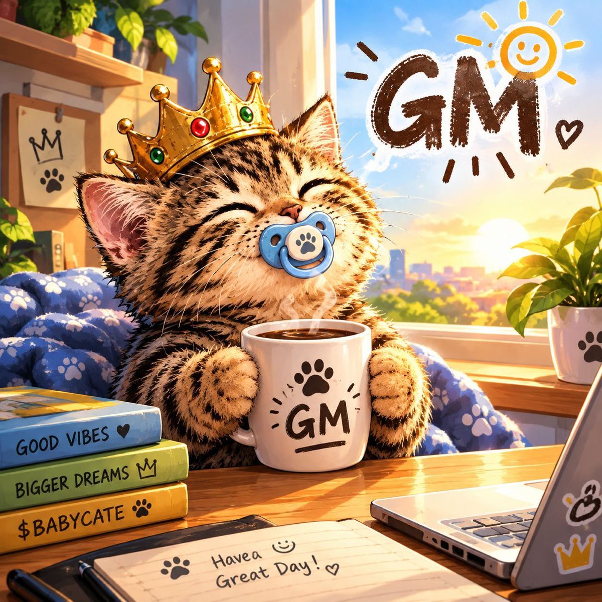 BabyCateStonk's tweet photo. GM! Day #4 - After Official CTO (Mon.Sept.21)
Today:

1. Meeting Leaders of other Call Groups to help Push Up Price Floor
2. Solidify a New Narrative
3. Continue Meme Contest to Recruit Existing Baghodlers for Digital Arts Creators
4. Contest to Recruit Existing Baghodlers for Marketing Content Writing and Communications
5 CMC and https://t.co/zQnts6SlJi Listing
6. Jupiter Verification Approval Follow Up
7. New Tik Tok account
8. New Shillz app account