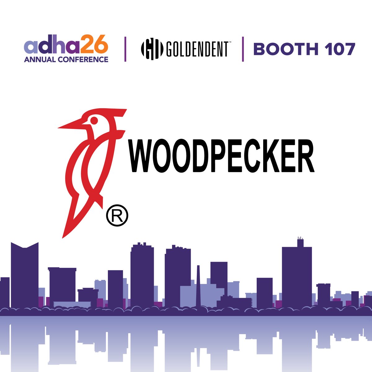 dent_golden's tweet photo. Interested in Air Polishing? Attending #ADHA26 meeting? Stop by booth 107 to see all the latest #woodpeckerdental air polishers. #DentalHygienist #ADHA26 #ADHA2026 https://t.co/kZA55bnYQr https://t.co/8JkAkz2dv2