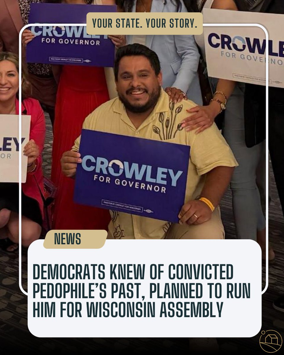 HeartlandPostWI's tweet photo. In a bombshell exclusive, multiple sources tell The Heartland Post that high-ranking Democrats in the Wisconsin Legislature planned to run convicted child sex offender Diego A. Rodriguez for State Assembly and knew about his criminal record for nearly a year.
Get the full scoop here: https://t.co/oRECBvOA7x