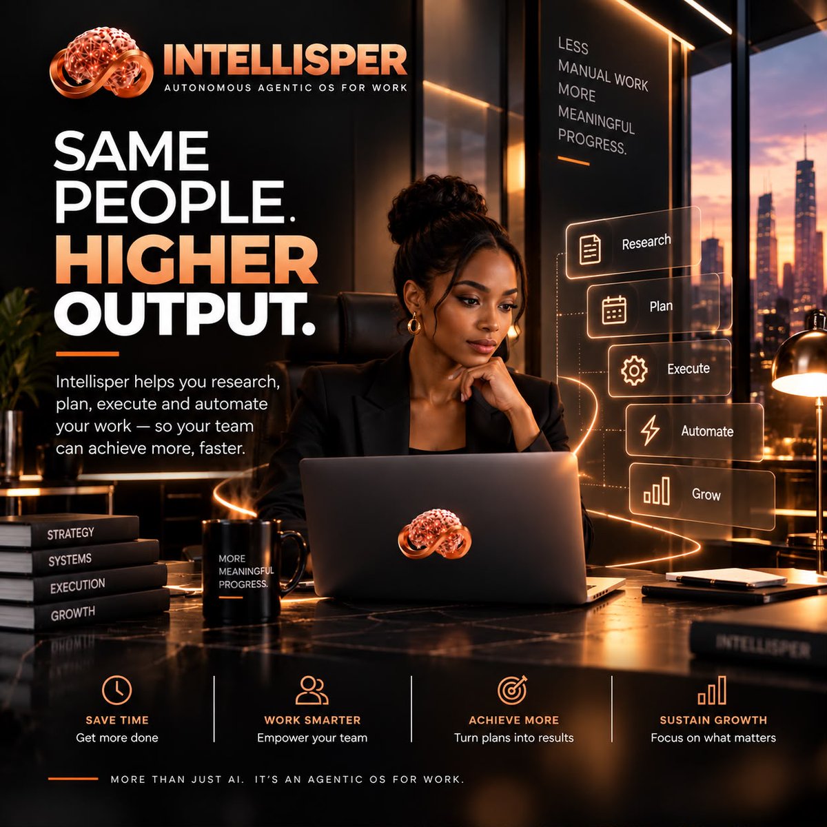 kurvantHQ's tweet photo. Your Team Doesn’t Always Need More People. Sometimes, It Needs Better Support.Intellisper Helps Your Team Research, Plan, Execute, And Automate Work In One Intelligent System — Giving Your People Less Manual Work.

Higher Output.More Than Just AI. 
#Intellisper https://t.co/SRK7H0I1b4