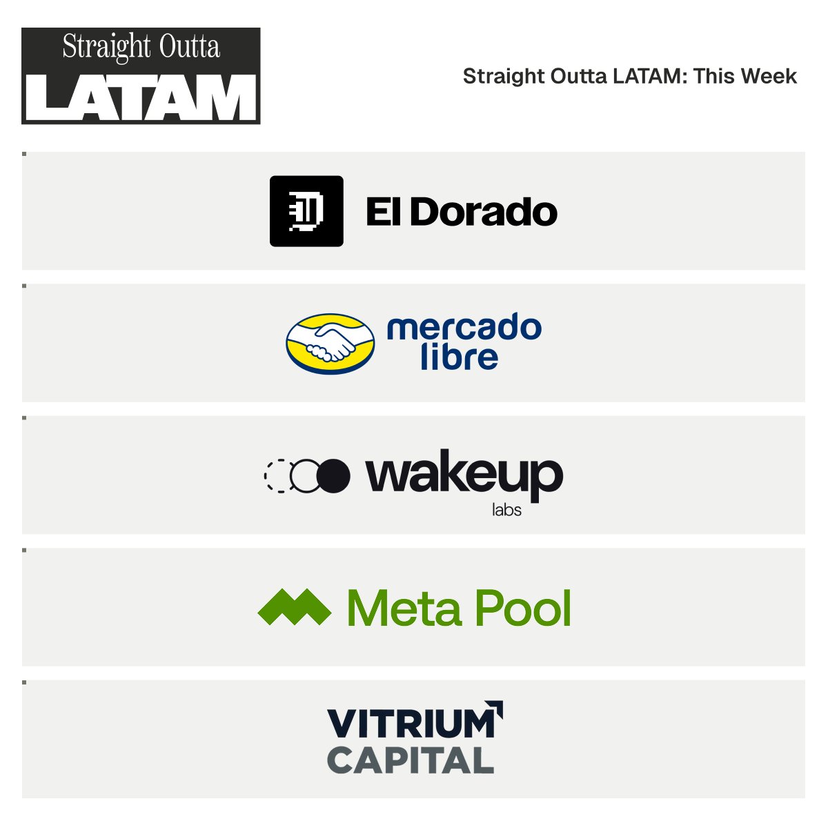 eldoradoio's tweet photo. Straight Outta LATAM: this week across the network.

@eldoradoio added new networks for sending USDT and USDC transfers.
https://t.co/dvbRbhOqhu

@MercadoLibre in 2025, 51% of SMEs selling on MeLi reached a city they hadn't before. 2 of every 3 shipments crossed a provincial border.
https://t.co/UQXMCgsrQQ

@wakeuplabs introduced Operator. Whitelist is open for early access.
https://t.co/pJpbkdrB70

@meta_pool the first cohort of its validator program wrapped with 55 nodes on NEAR Protocol and over 5 million NEAR staked.
https://t.co/P3BOlmoBKJ

@VitriumCapital Legal & Compliance Manager Brenda López on how the firm grew, scale and structure changed, the entrepreneurial spirit stayed.
https://t.co/Up4JuEdmPM
