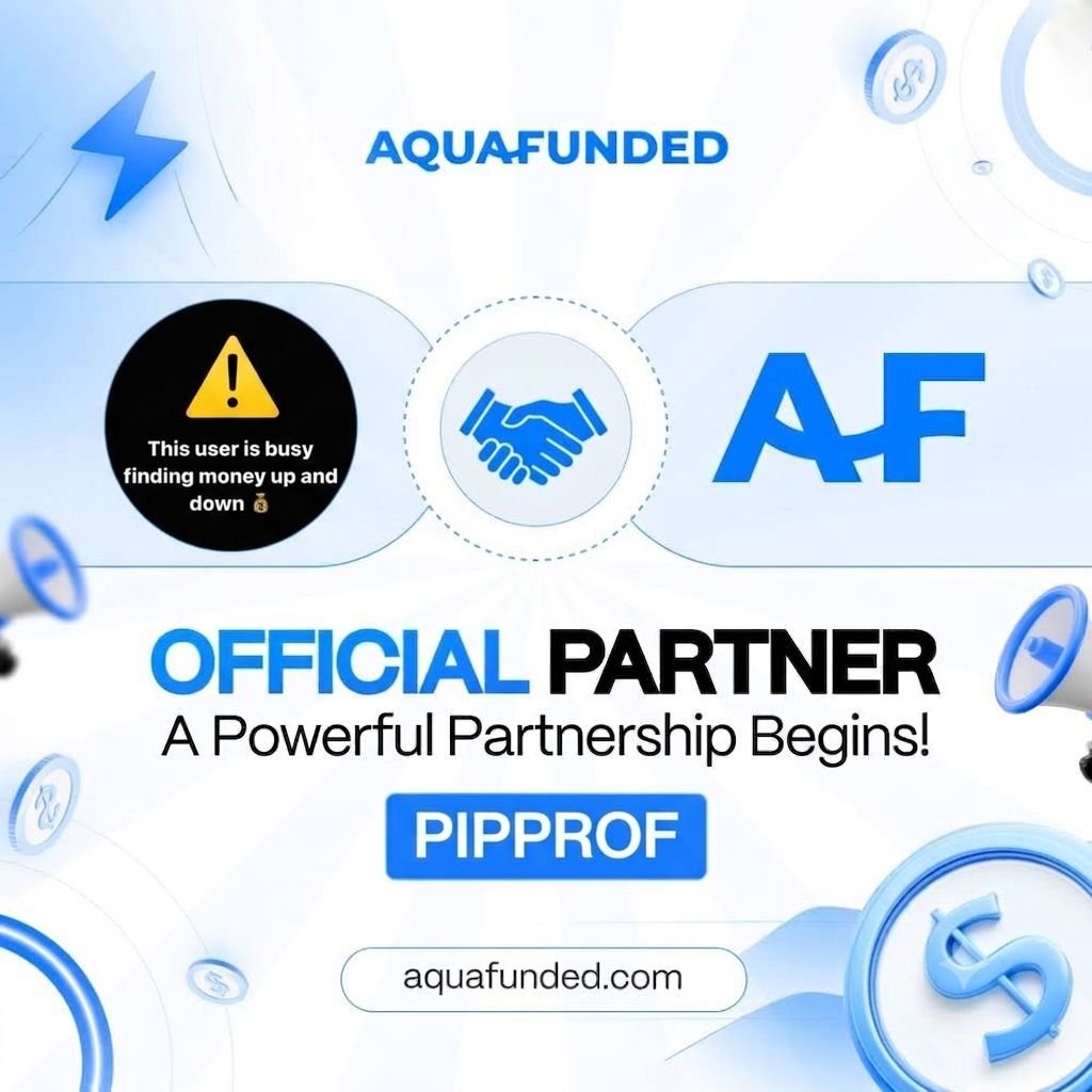 pip_prof01's tweet photo. I’m excited to announce that I’ve officially partnered with @AquaFunded, one of the fastest-growing, trader-focused prop firms in the industry! 🌊
Here’s why AquaFunded is on a different level↘️

🌊 Proven & Reliable
AquaFunded continues to empower traders worldwide with consistent payouts, transparent rules, and a community built for long-term success.

🌊 Lightning-Fast Payouts
Enjoy payouts within 24 hours fast, smooth, and stress-free.

🌊 Elite Profit Splits
Earn up to 100% profit split ,maximizing your rewards while trading in a safe and supportive environment.

🌊 High Funding Options
Access up to $400,000 in funding with flexible evaluations: 1-Step, 2-Step, and Instant Funding...choose what fits your trading style.

🌊 Affordable Entry
Kickstart your journey with programs starting as low as $19 for a $5K account...no hidden fees, no surprises.

If you’re looking for a reliable prop firm that prioritizes traders, AquaFunded is the wave to ride. 🌊💙