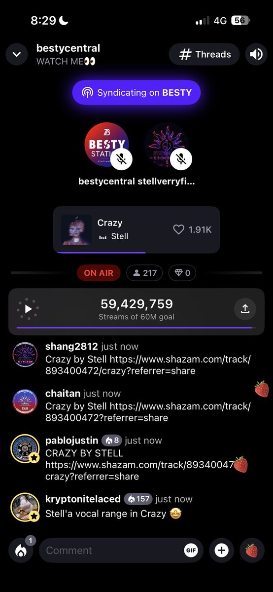 SVOfficialSH's tweet photo. We are all CRAZY!!!
Calling all Berries tara supporr natin tohhh!!!More more listeners plsss!!🙏🙏
joing here: https://t.co/UyW2AIrGoi
#StellxBEFIRST
#Stell @stellajero_
#BEFIRST @BEFIRSTofficial
#BESTY_STATIONHD https://t.co/cUyuRZW6eE