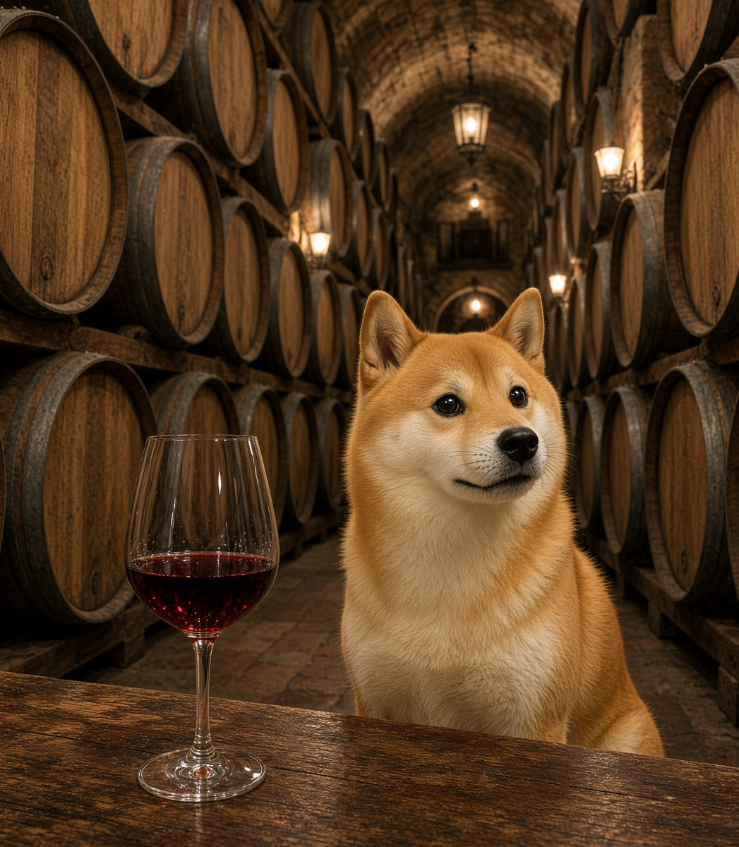 DogecoinRise's tweet photo. aged since 2013.
opens at $1.
$DOGE 🍷 https://t.co/JPu5bSz8Cd