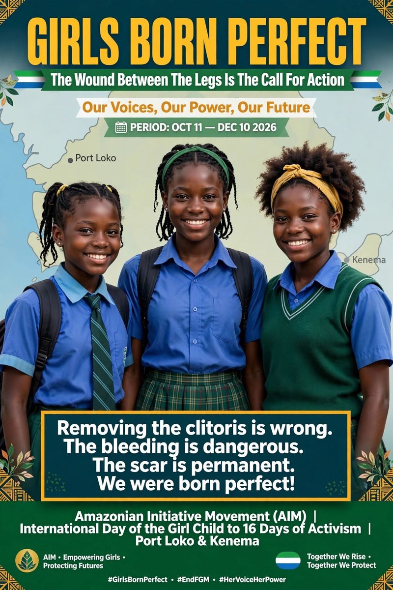 JabbieNamisa's tweet photo. It’s take courage to say what is wrong must be corrected, end FGM https://t.co/l86mP2Tkq4