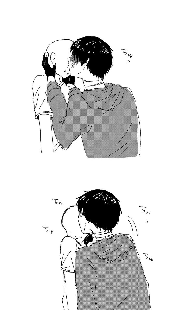 hym19ym's tweet photo. 至るところにキスをするホウカくん
※ちょっと背後注意

#ドムドムチーチー https://t.co/oURRyVww6m