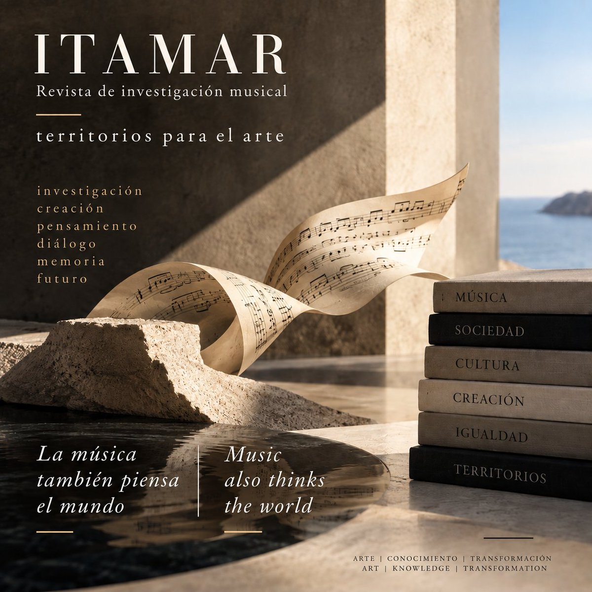 RosaRrh's tweet photo. La música también piensa el mundo.
En ITAMAR, investigar la música es preguntarnos qué nos revela sobre la sociedad, la memoria y la creación.
Music also thinks the world.
Music is not only an object of knowledge, but a way of knowing.
#ITAMAR https://t.co/yF9P5Vx6sM